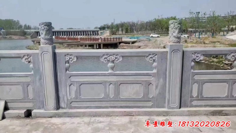 栏杆景观石雕 (1)