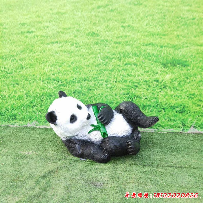 熊猫动物石雕 (7)