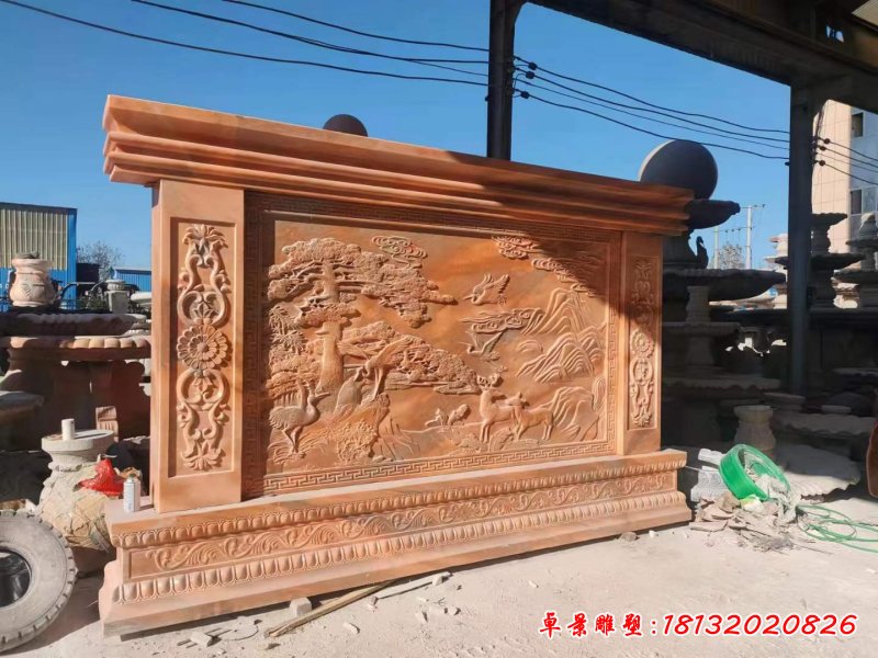 石雕广场壁画雕塑 (2)