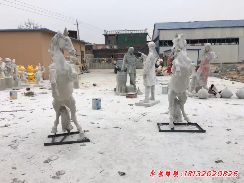 石雕飞马雕塑 - 副本