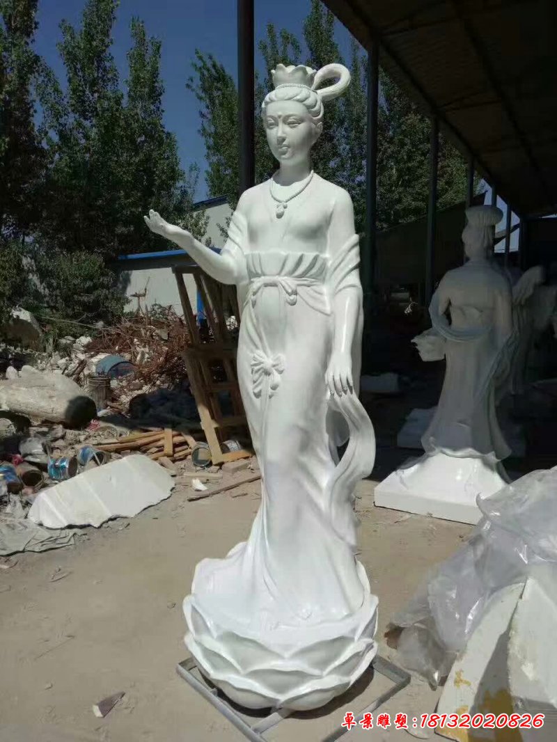 石雕古代美女雕塑