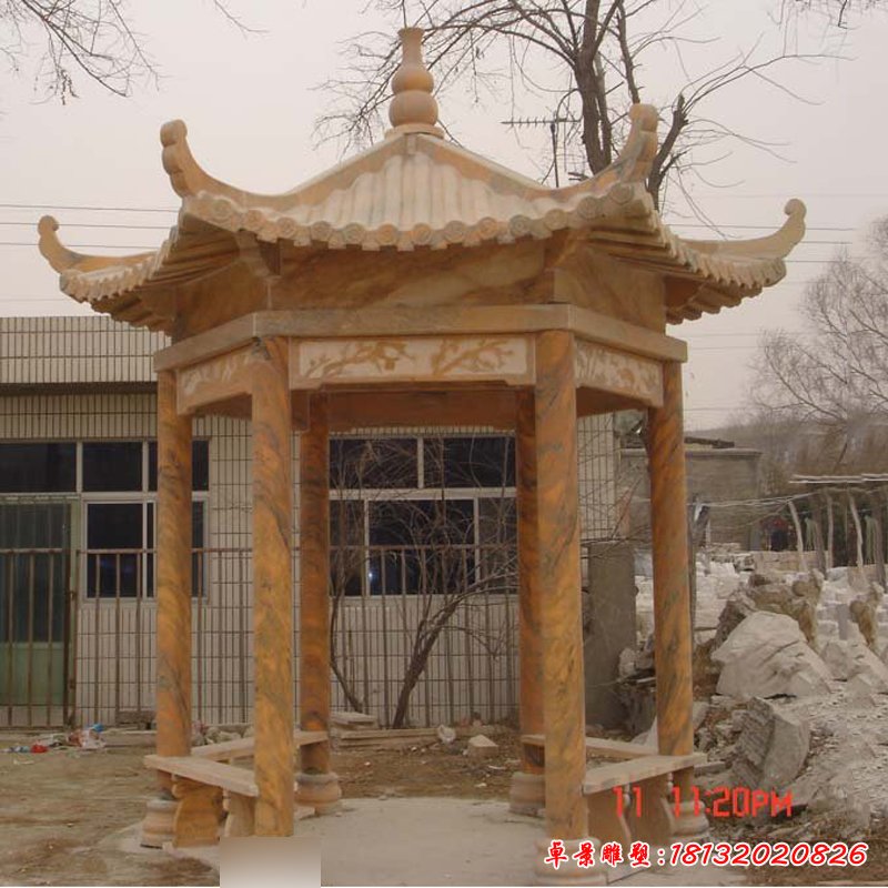 单层石凉亭 (107)