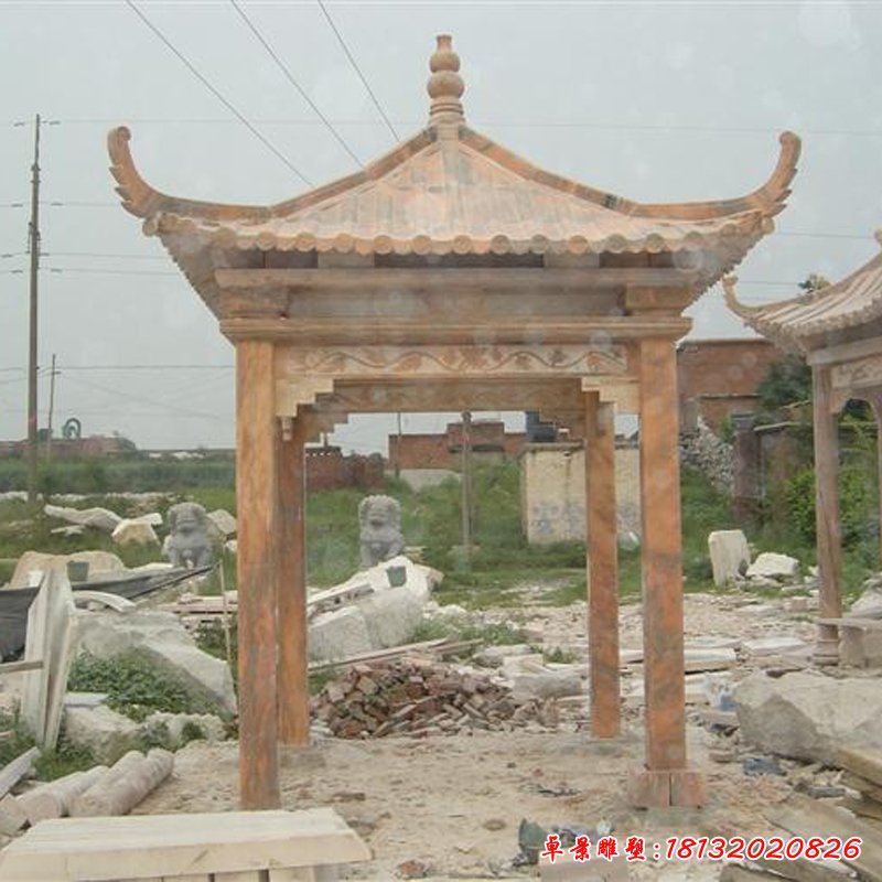 单层石凉亭 (102)