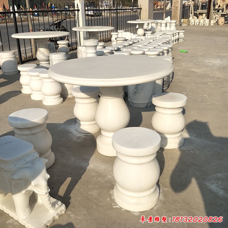 公园景观石桌 (2)