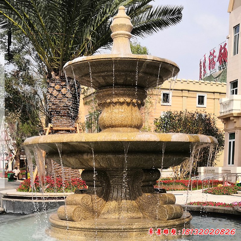 石雕大型喷泉