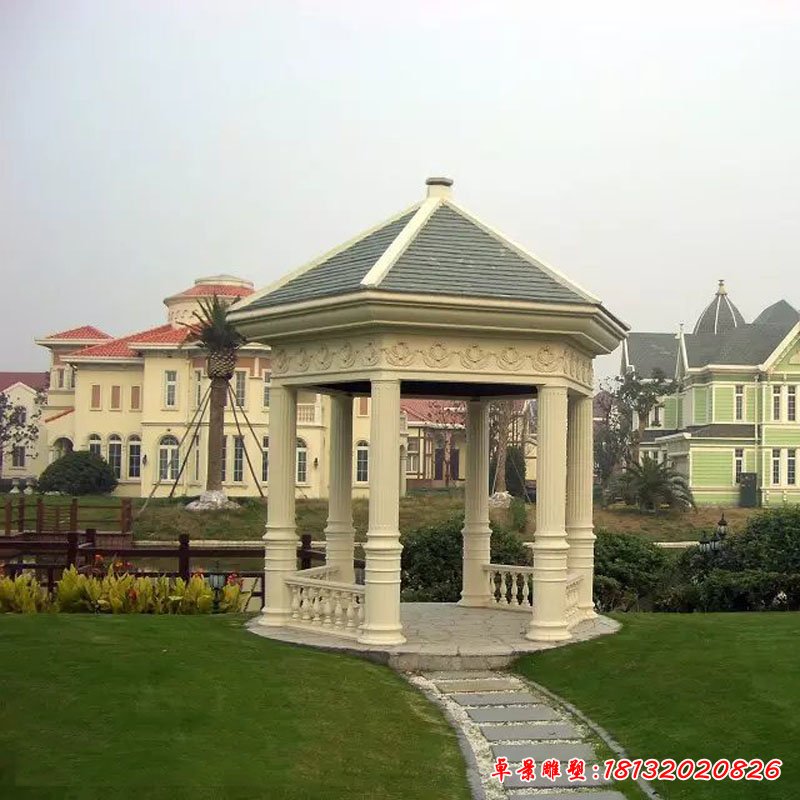 单层石凉亭 (58)