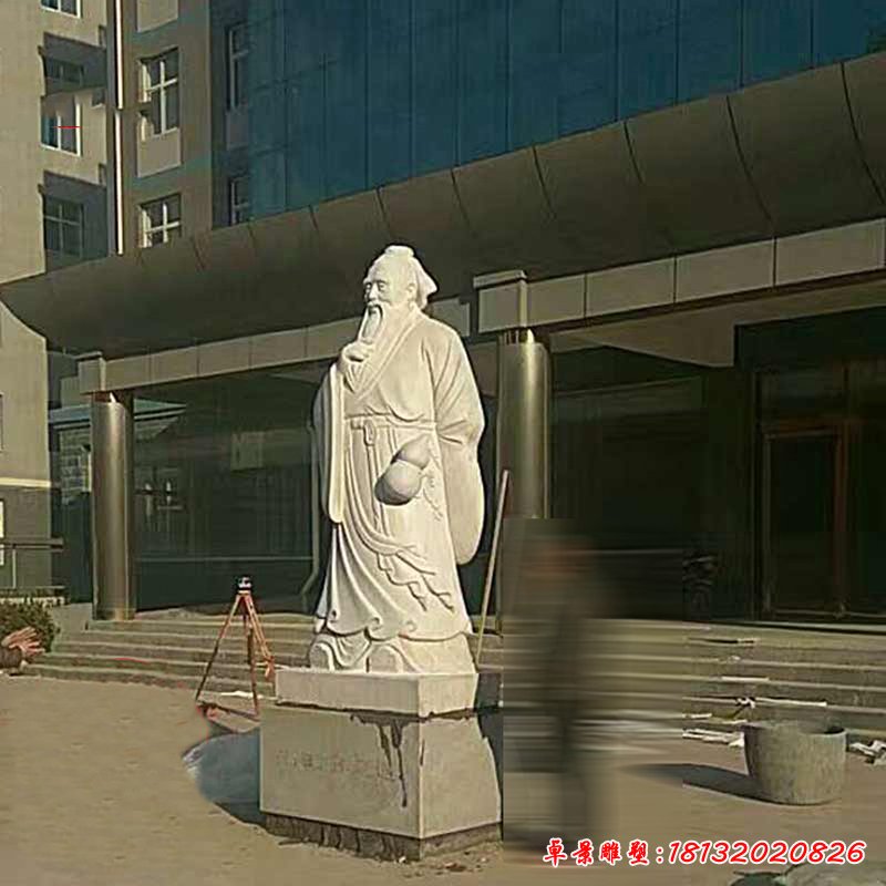 大理石药王  石雕广场人物雕塑