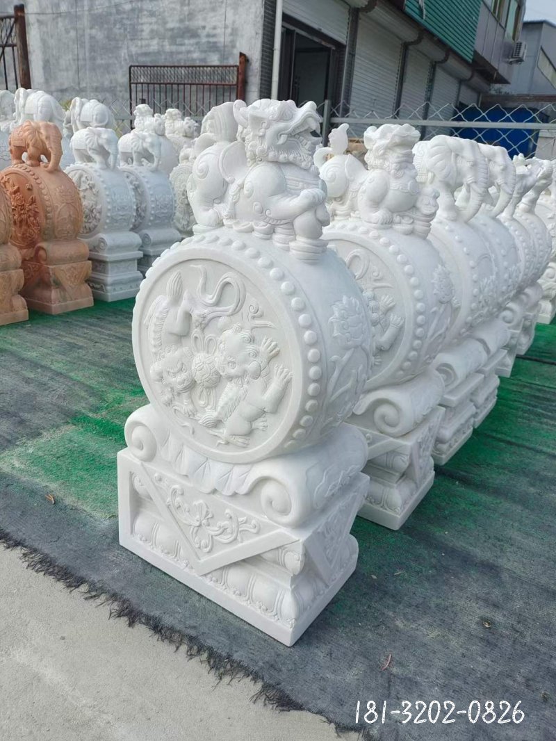 抱鼓石景观石雕 (6)