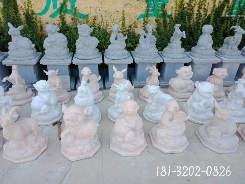 十二生肖石雕 (1)