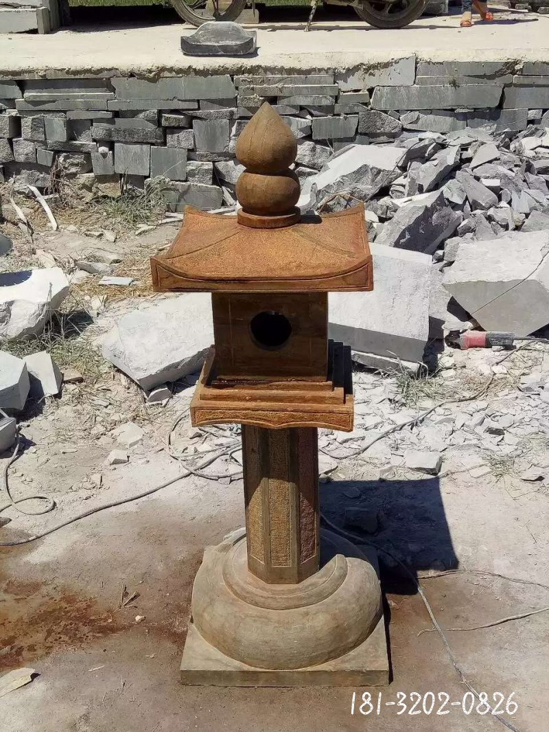 石灯景观石雕 (10)