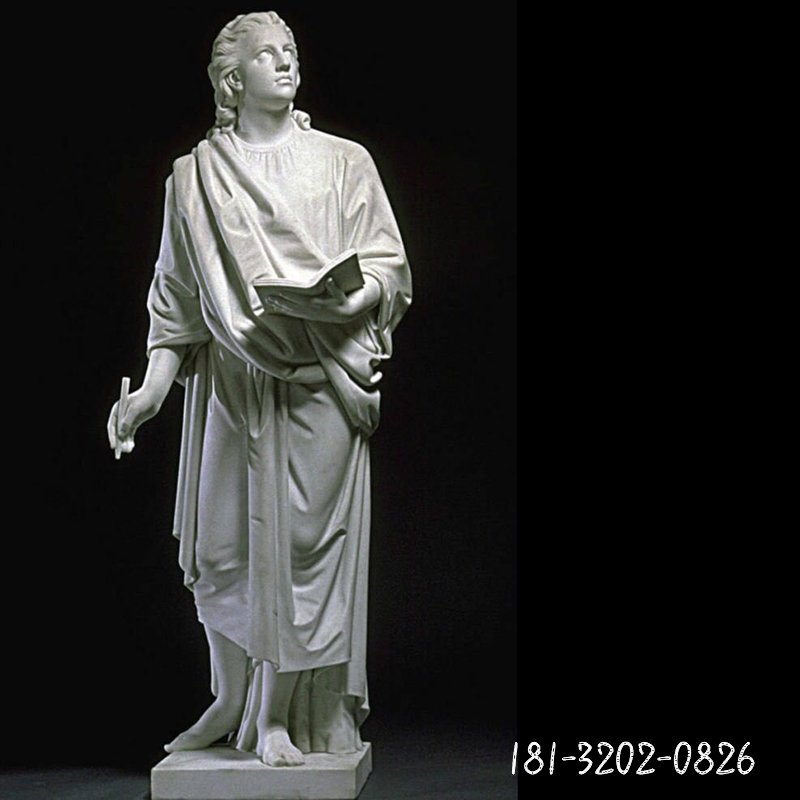 大理石西方教师   石雕校园人物雕塑