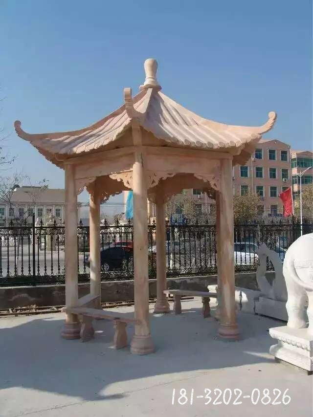 六角石凉亭 (203)