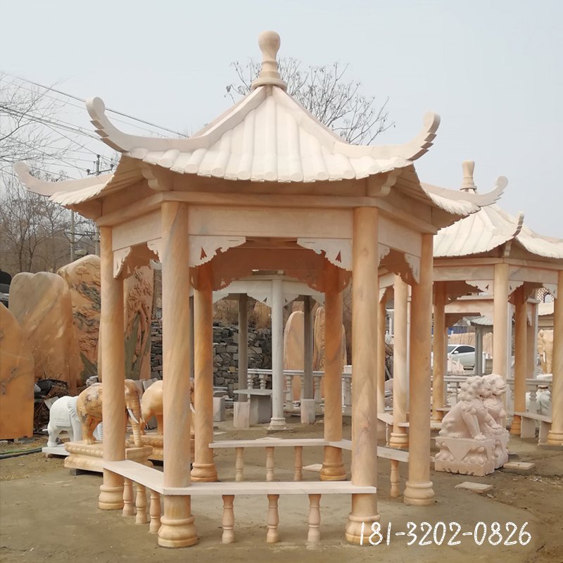 六角石凉亭 (205)