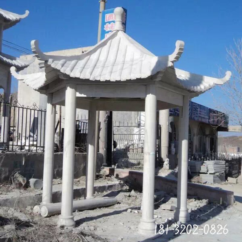 单层石凉亭 (47)