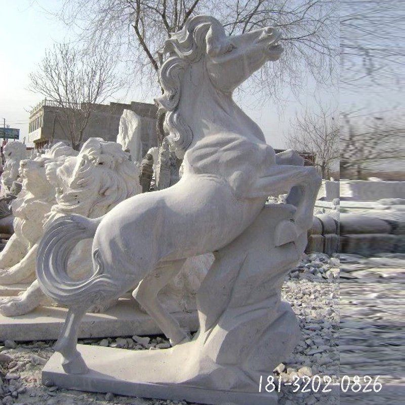 大理石生肖马雕塑 (75)