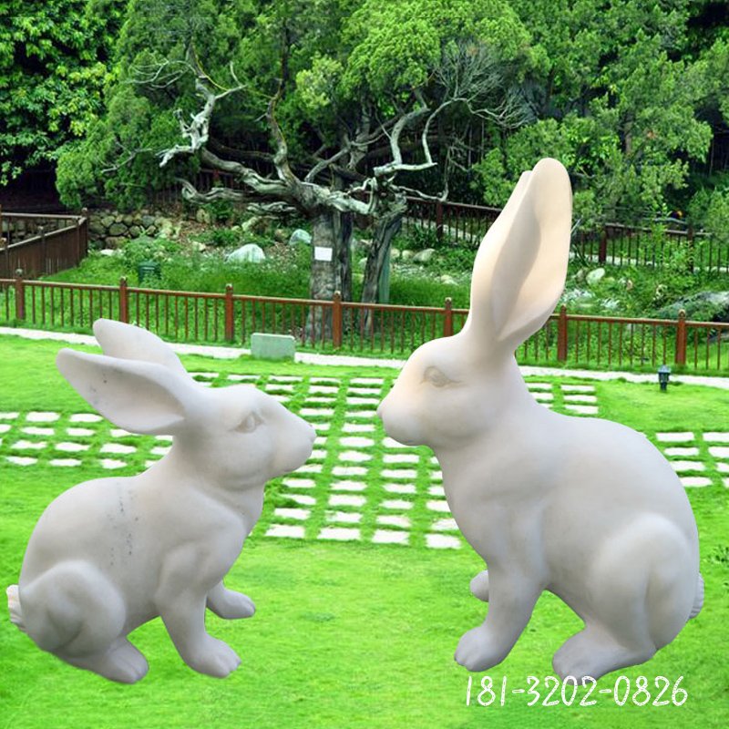 生肖兔石雕 (36)