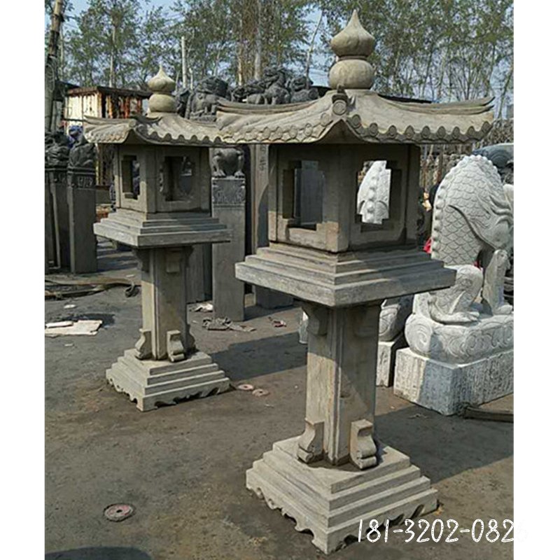 雕塑仿古照明石灯，公园石雕灯