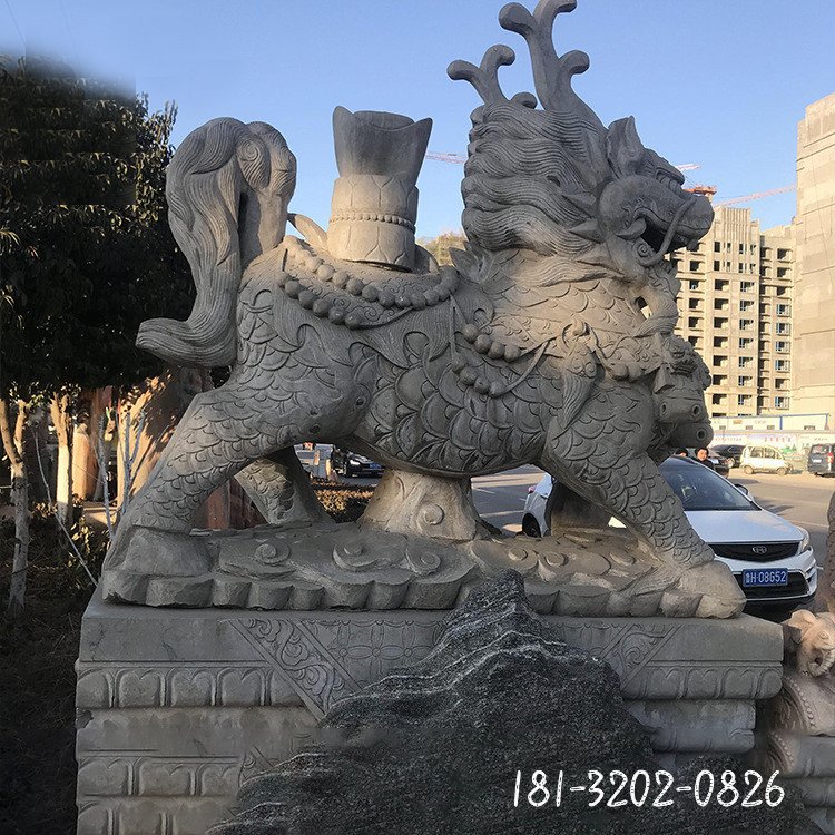 仿古麒麟石雕 (21)