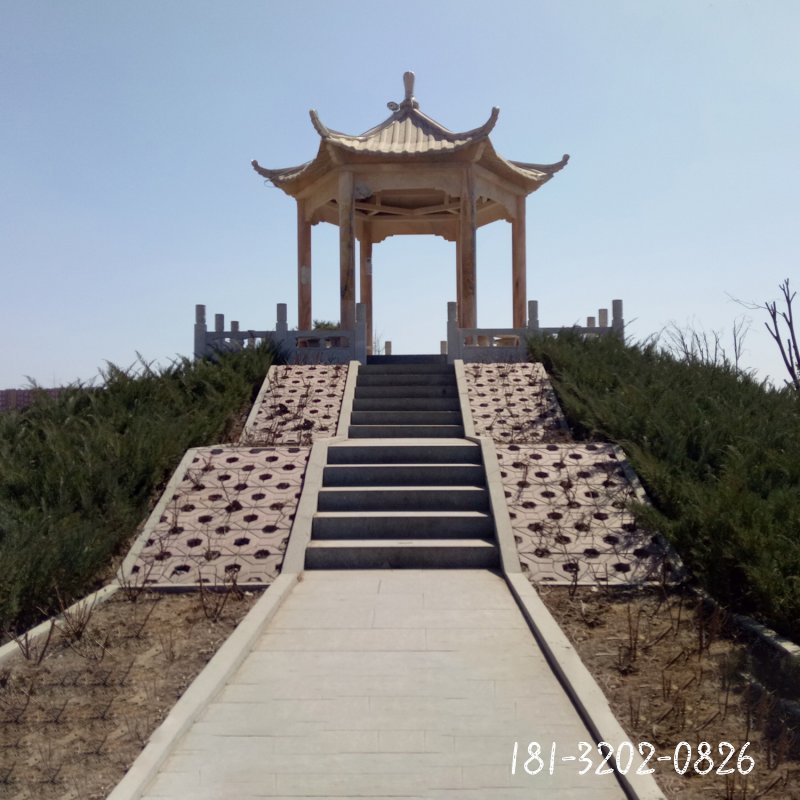 六角石凉亭 (175)