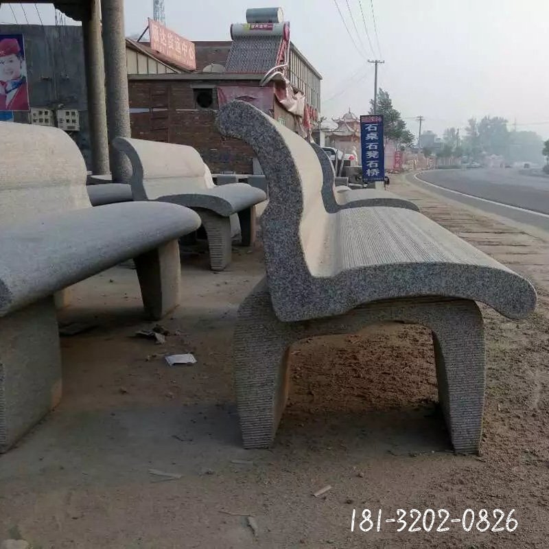 大理石石凳子石头凳子 (3)