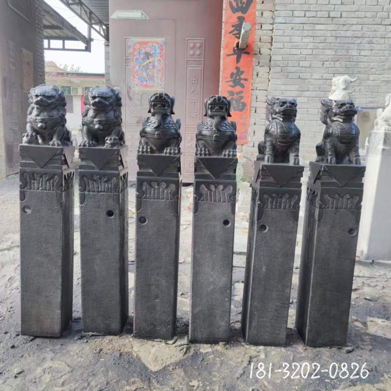 拴马桩景观石雕 (6)