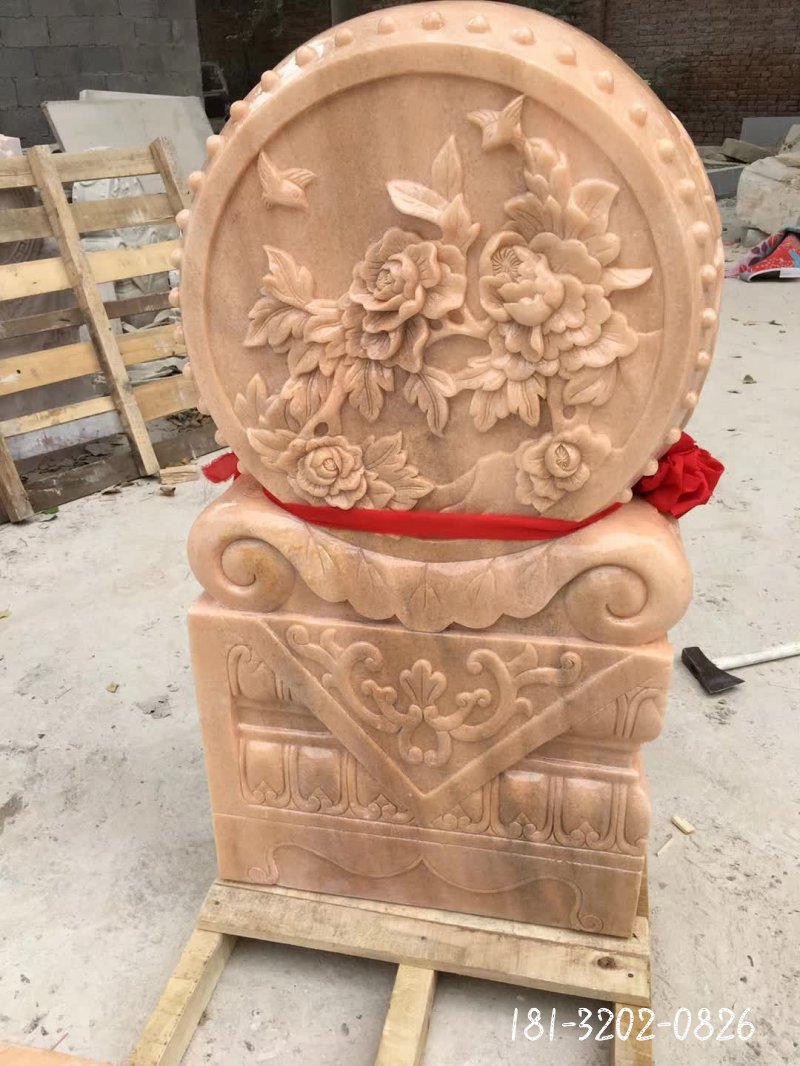 抱鼓石景观石雕 (40)