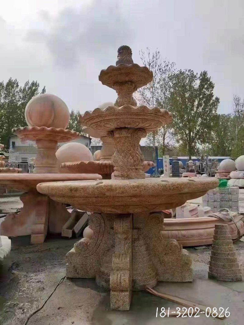 风水球景观石雕 (21)