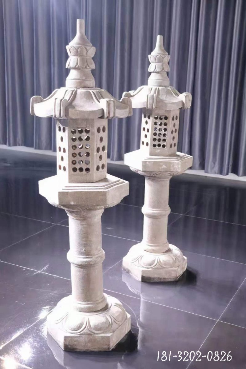 石灯石灯景观石雕 (8)