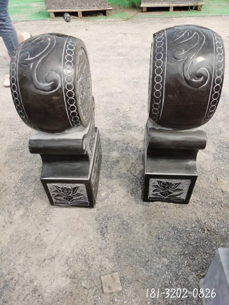 抱鼓石石雕 (14)