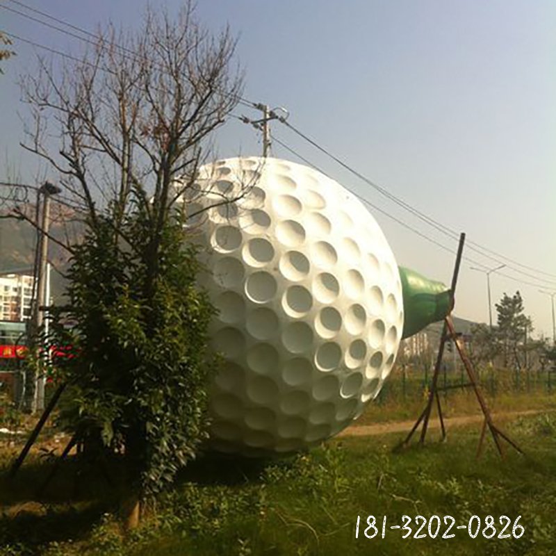 高尔夫球石雕 (1)