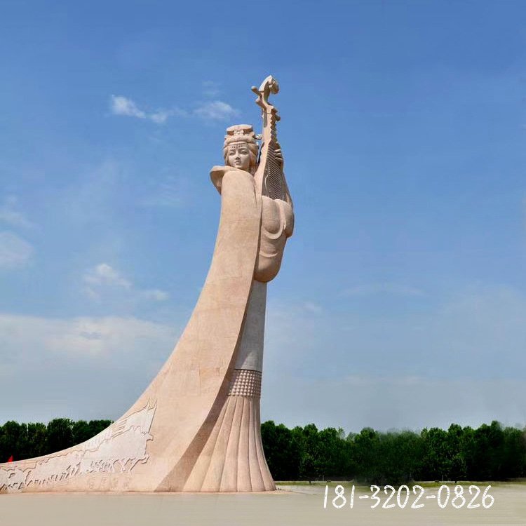 古代美女石雕 (1)