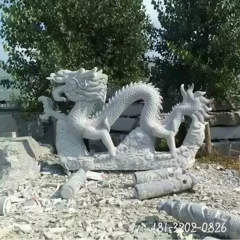 大理石生肖龙雕塑 (35)