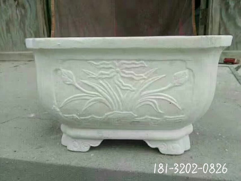 花盆景观石雕 (2)