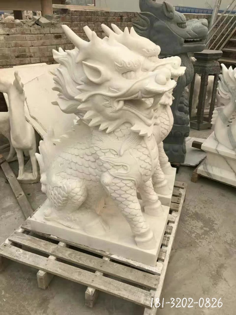 麒麟动物石雕 (30)