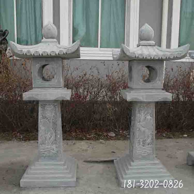 公园石雕灯 大理石宫灯 (5)