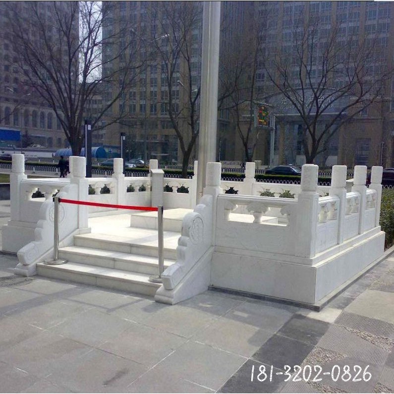 售楼部升旗台石雕