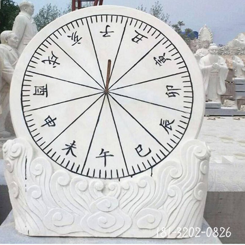 汉白玉甲乙丙丁   石雕校园雕塑 (4)