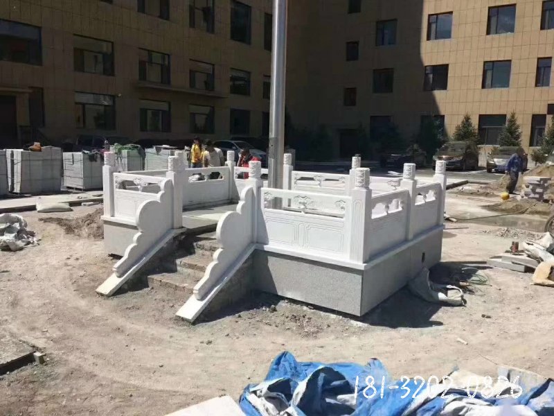 升旗台景观石雕 (3)