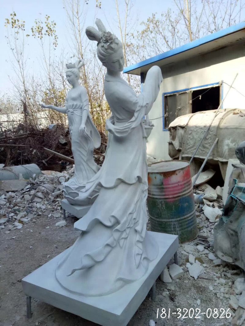 古代美女石雕 (1)
