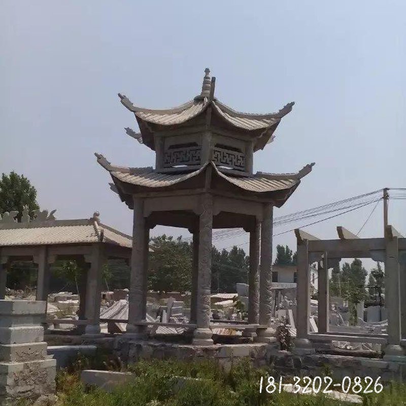 双层石凉亭 (84)
