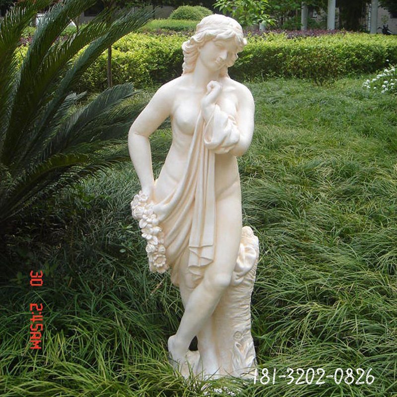 古代美女石雕 公园人物石雕 (4)