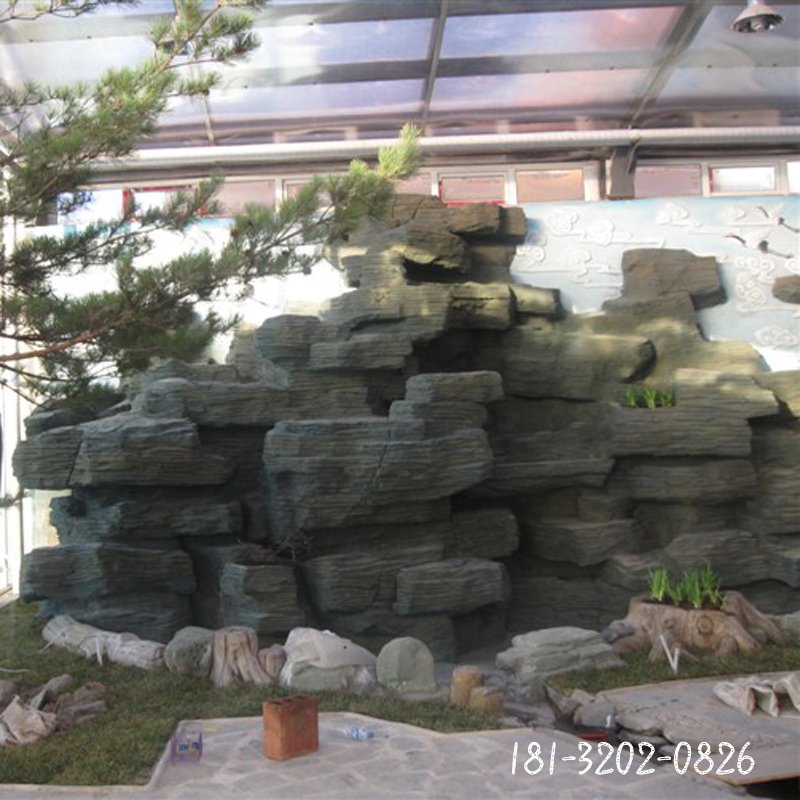 景观石雕,公园假山石雕塑 (1)
