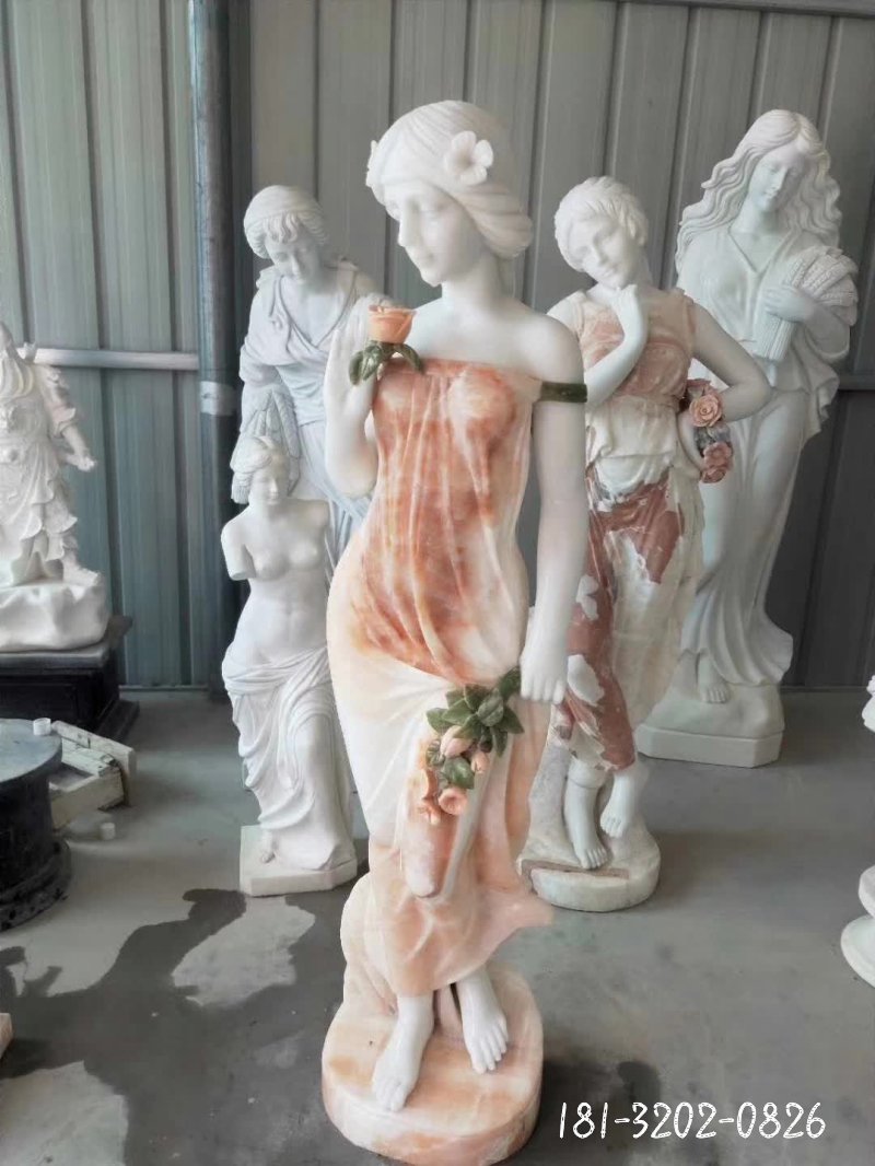 美女人物石雕 (5)