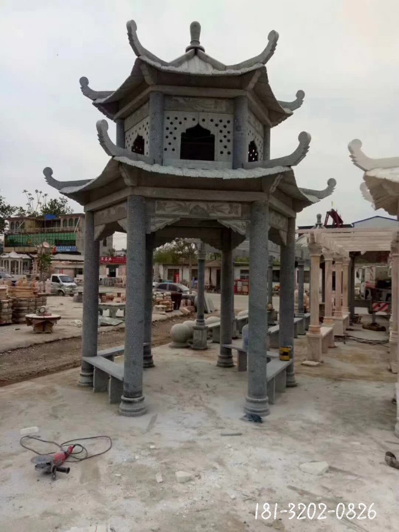 凉亭景观石雕 (11)