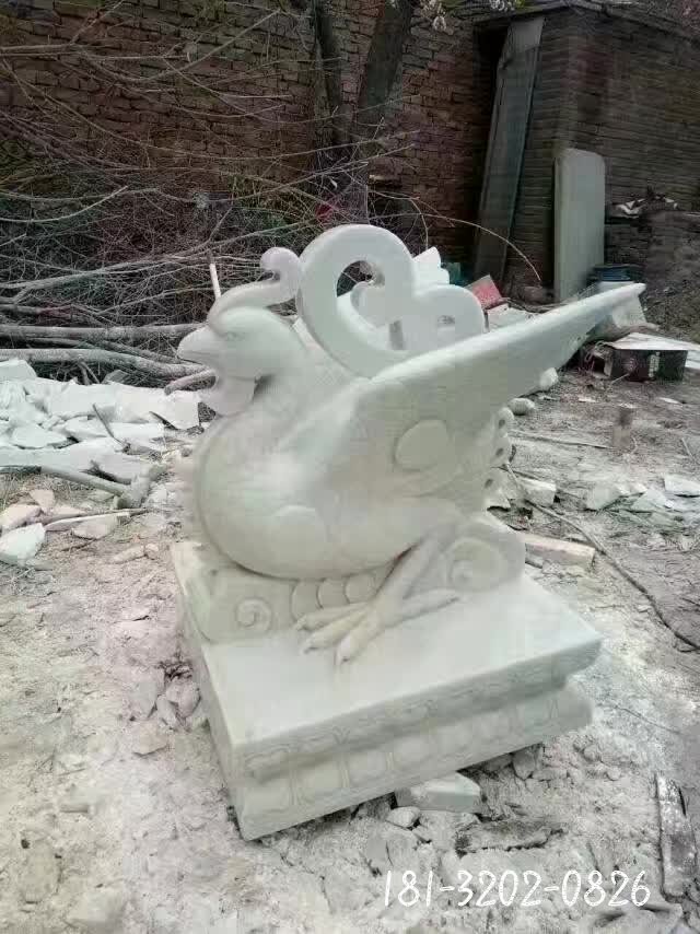 鸡动物石雕 (2)