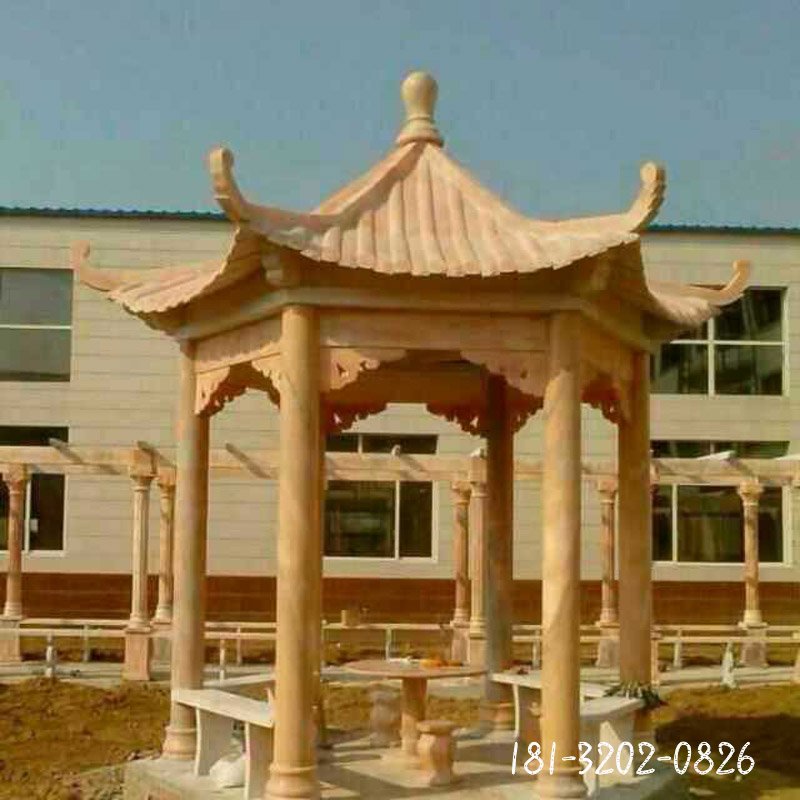 单层石凉亭 (133)