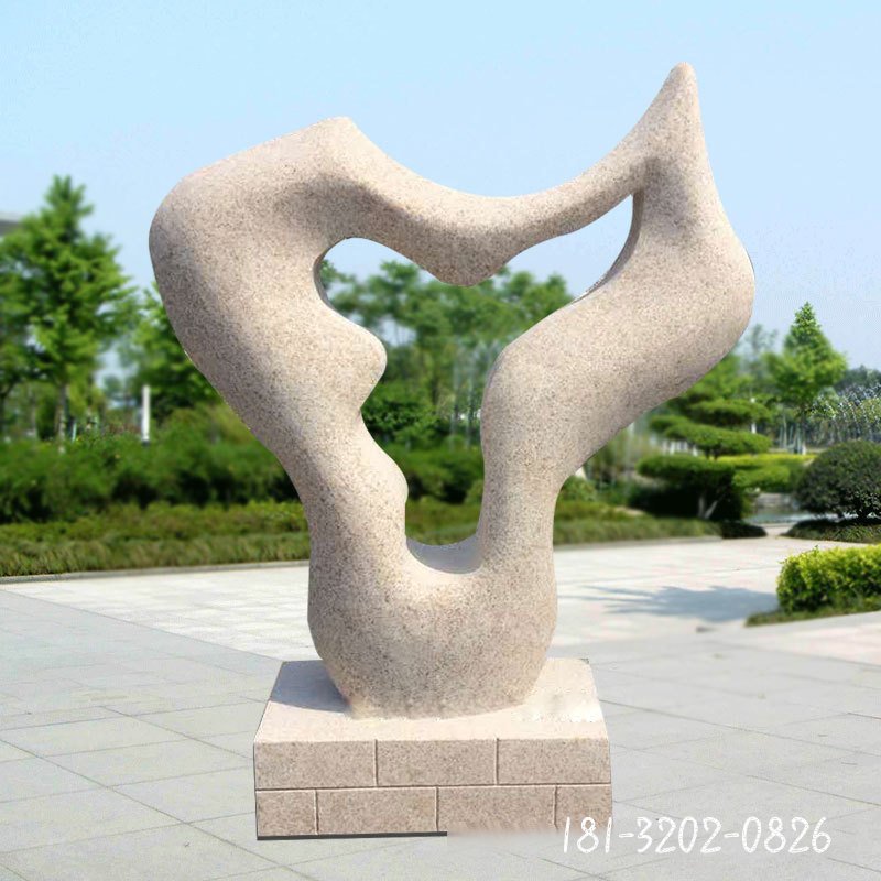 抽象人物石雕 (2)