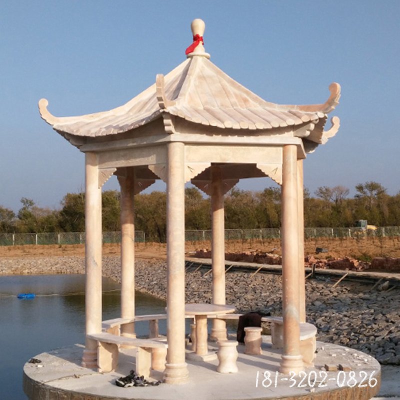 六角石凉亭 (191)