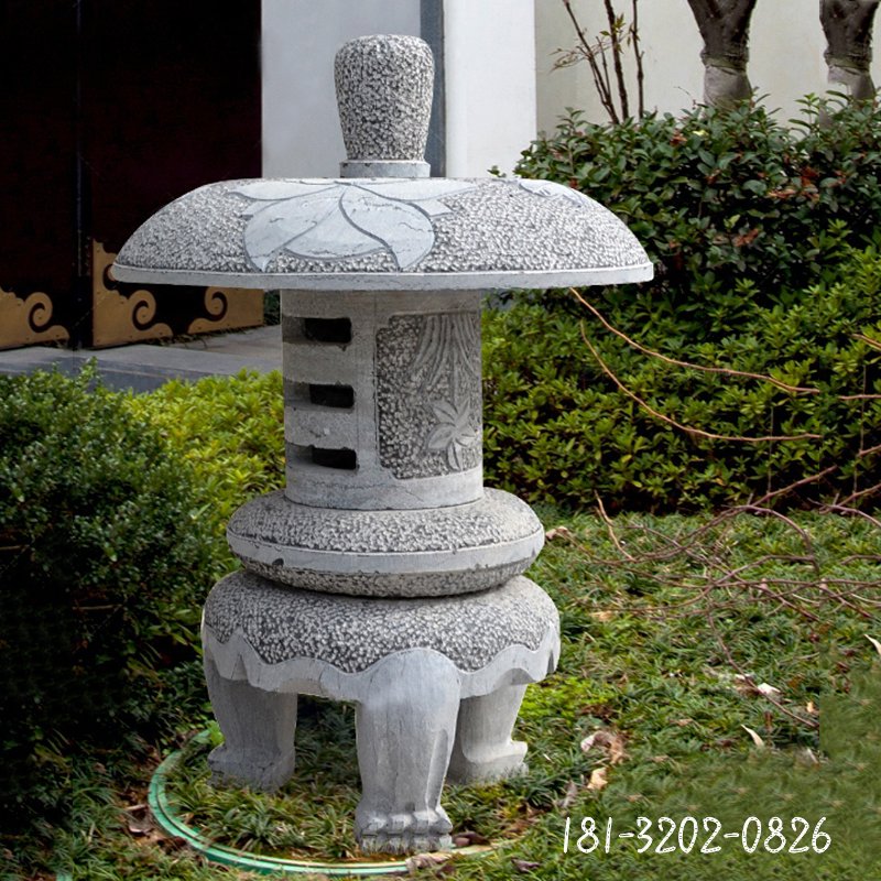 石灯雕塑,园林景观雕塑