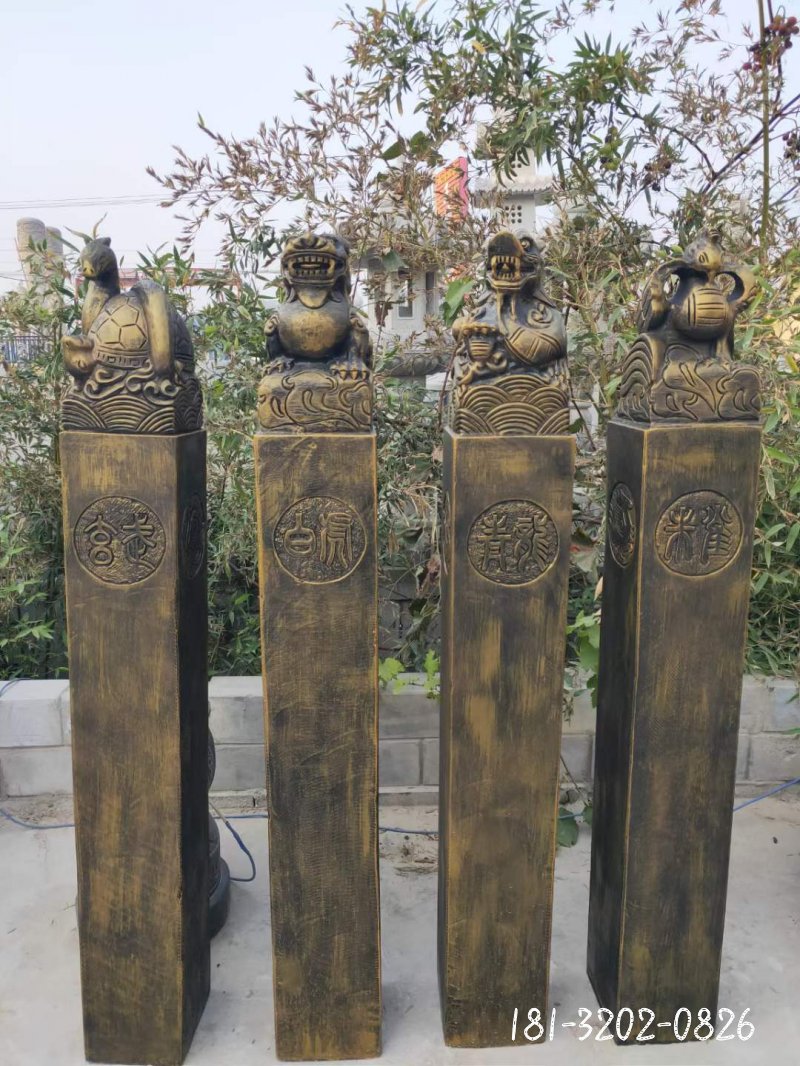 拴马桩景观石雕 (19)